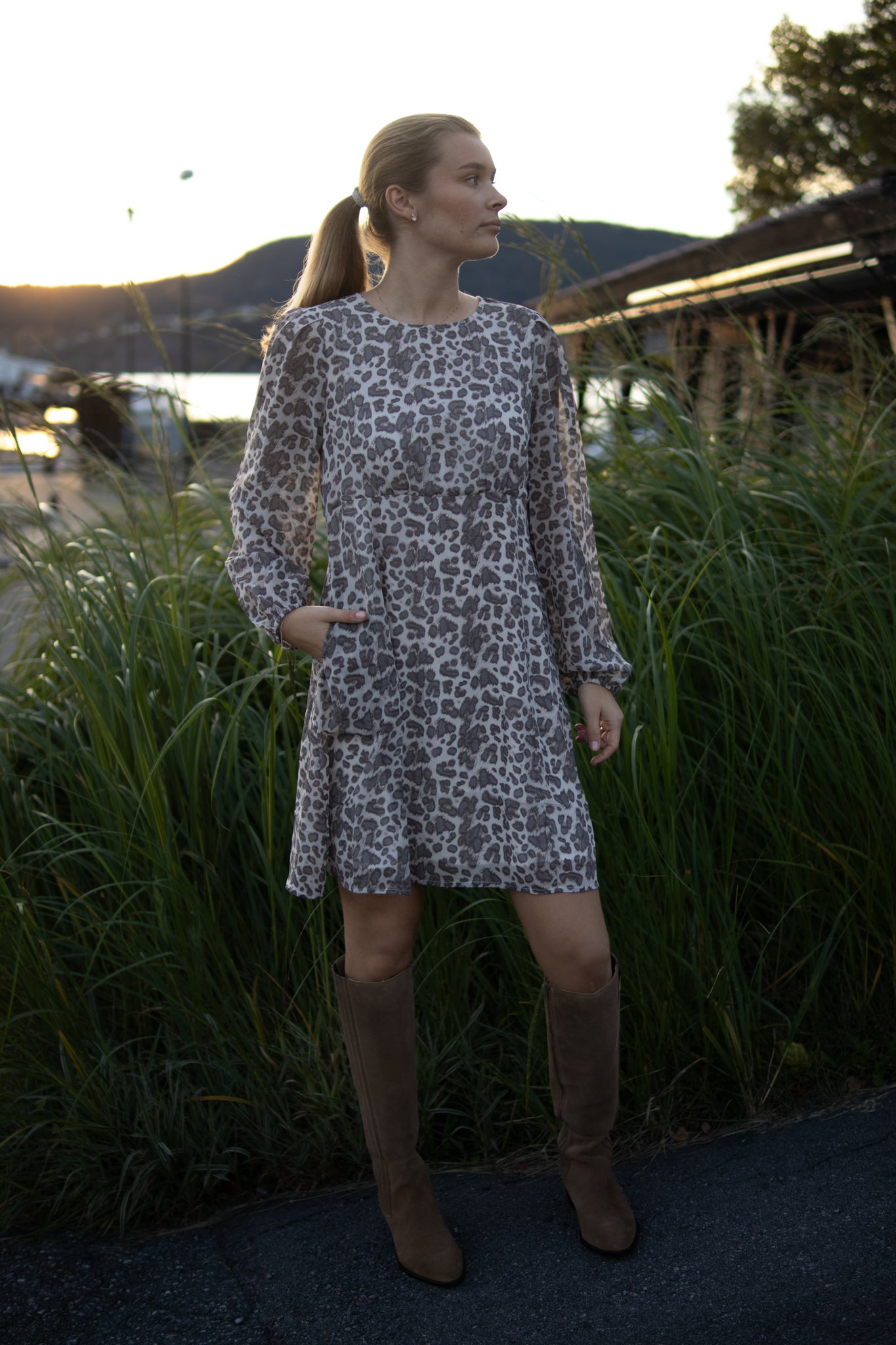 Miller Short Leo Dress - Leo - Kjoler - Helt Dilla AS