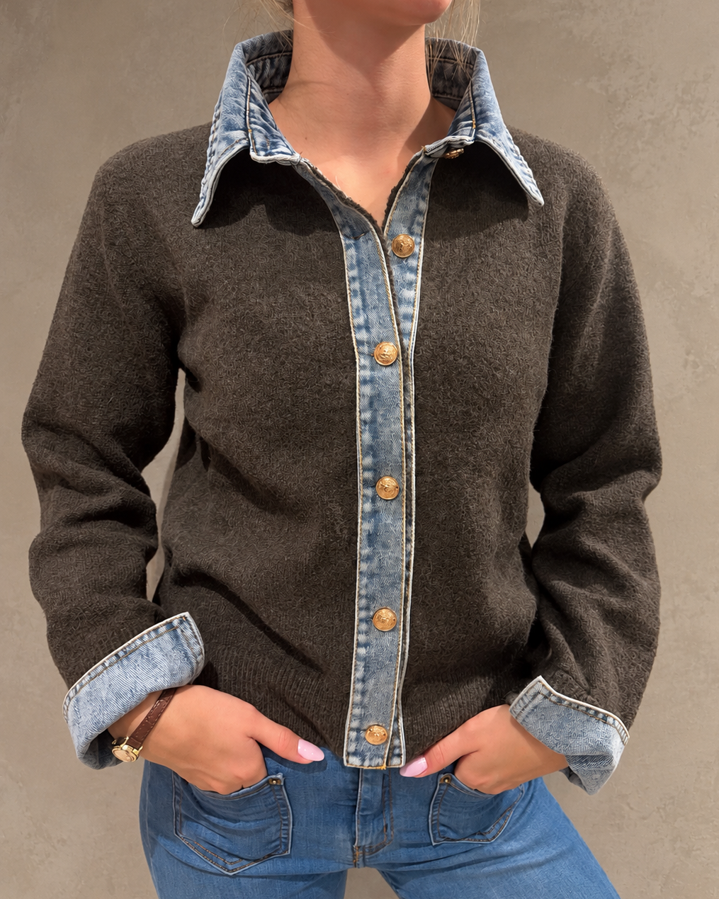 Luzabelle Cardigan - Marron - Cardigans - Helt Dilla AS