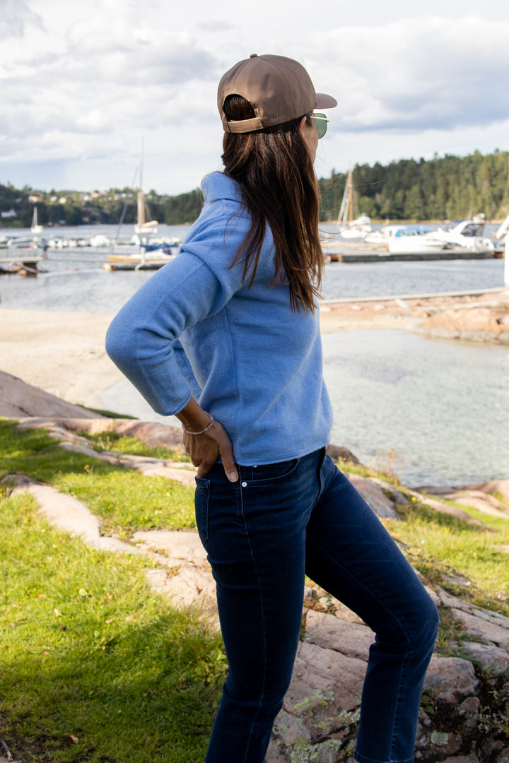 Silya genser - vista blue - Genser - Helt Dilla AS