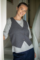 Zina Waistcoat - Dark Grey - Vest - Helt Dilla AS
