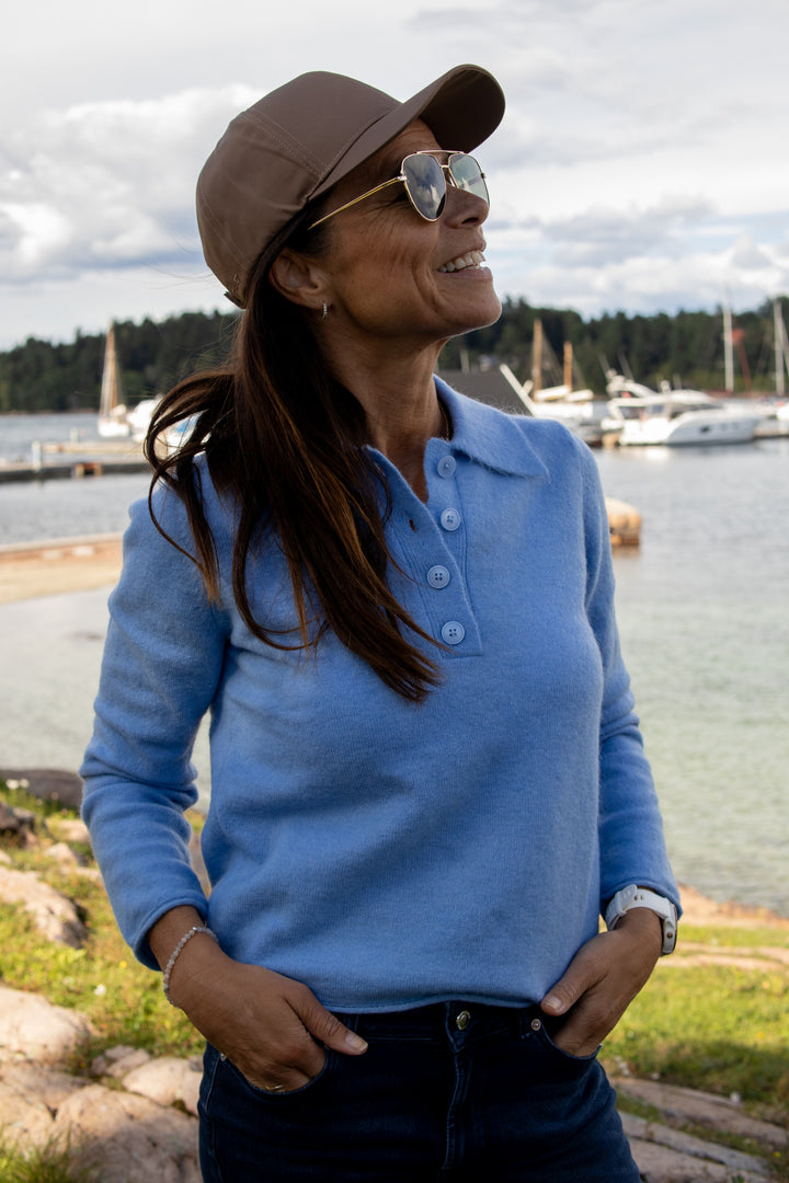 Silya genser - vista blue - Genser - Helt Dilla AS
