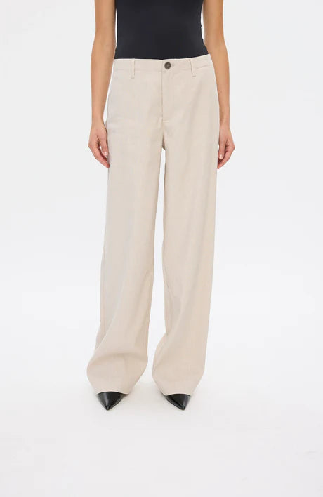 EricaFV 769 Regular - Sand Linen - Bukser - Helt Dilla AS