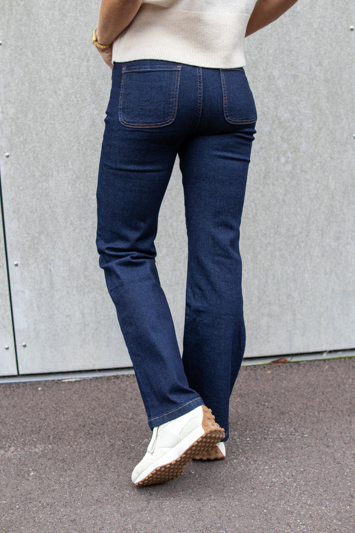 Miss Bon Jeans - mørk denim