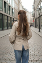 Cala Trench Mid Cotton - Sand - Jakke - Helt Dilla AS