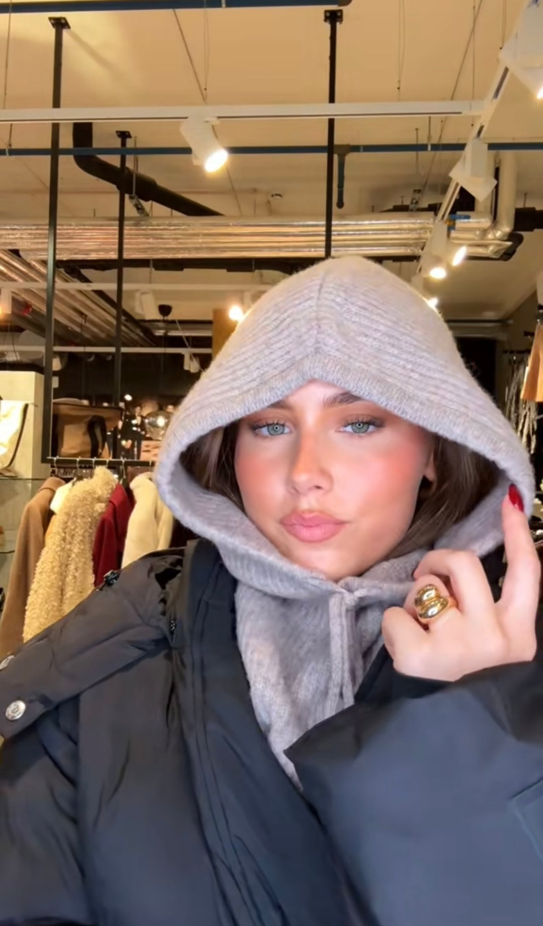 Balaclava - Taupe - Tilbehør - Helt Dilla AS