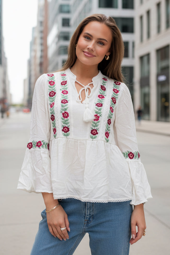 Chella 3/4 Tunic Top - Fest - Bluser - Helt Dilla AS