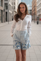 Cleo HW Shorts - Skyway - Shorts - Helt Dilla AS