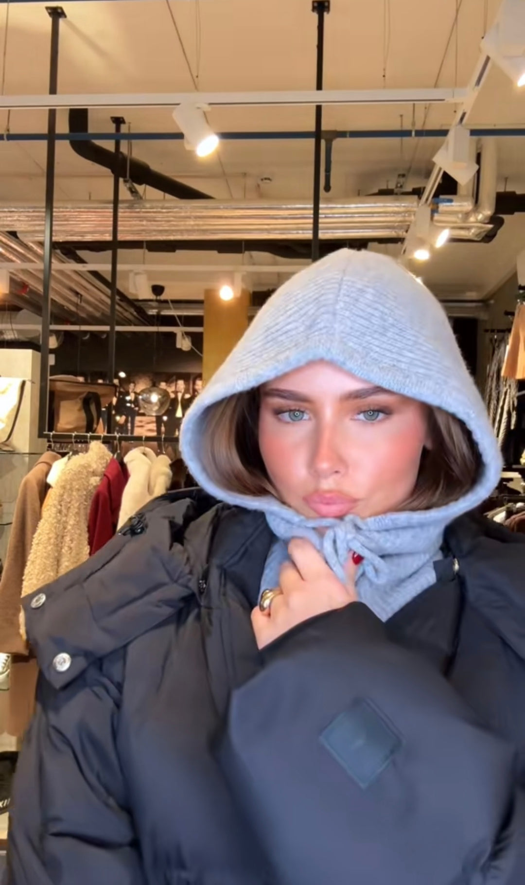 Balaclava - Grå - Tilbehør - Helt Dilla AS