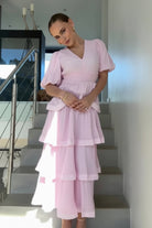 Plira SS Long Dress - Ballerina - Kjoler - Helt Dilla AS