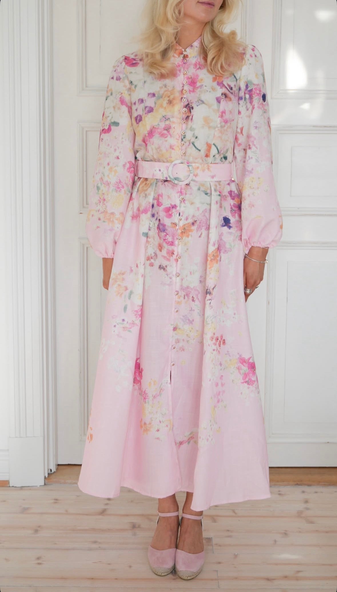 From Paris With Love Kjole - Rose Flower - Kjoler - Helt Dilla AS