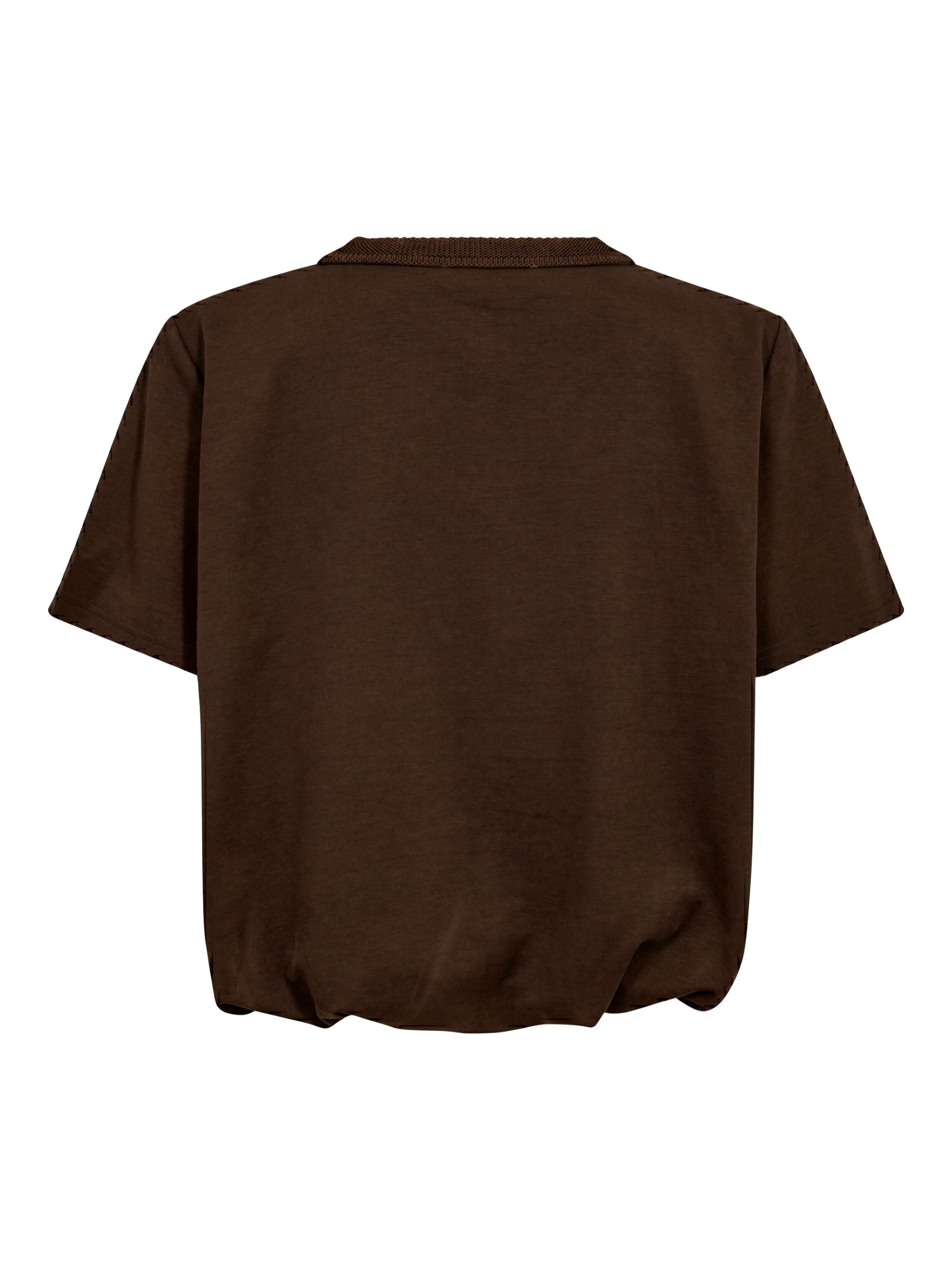 KarolineGO Tee - Chocolate - T-skjorter - Helt Dilla AS