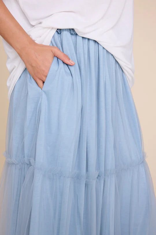 Hay Tulle Skirt - Light Blue - Skjørt - Helt Dilla AS