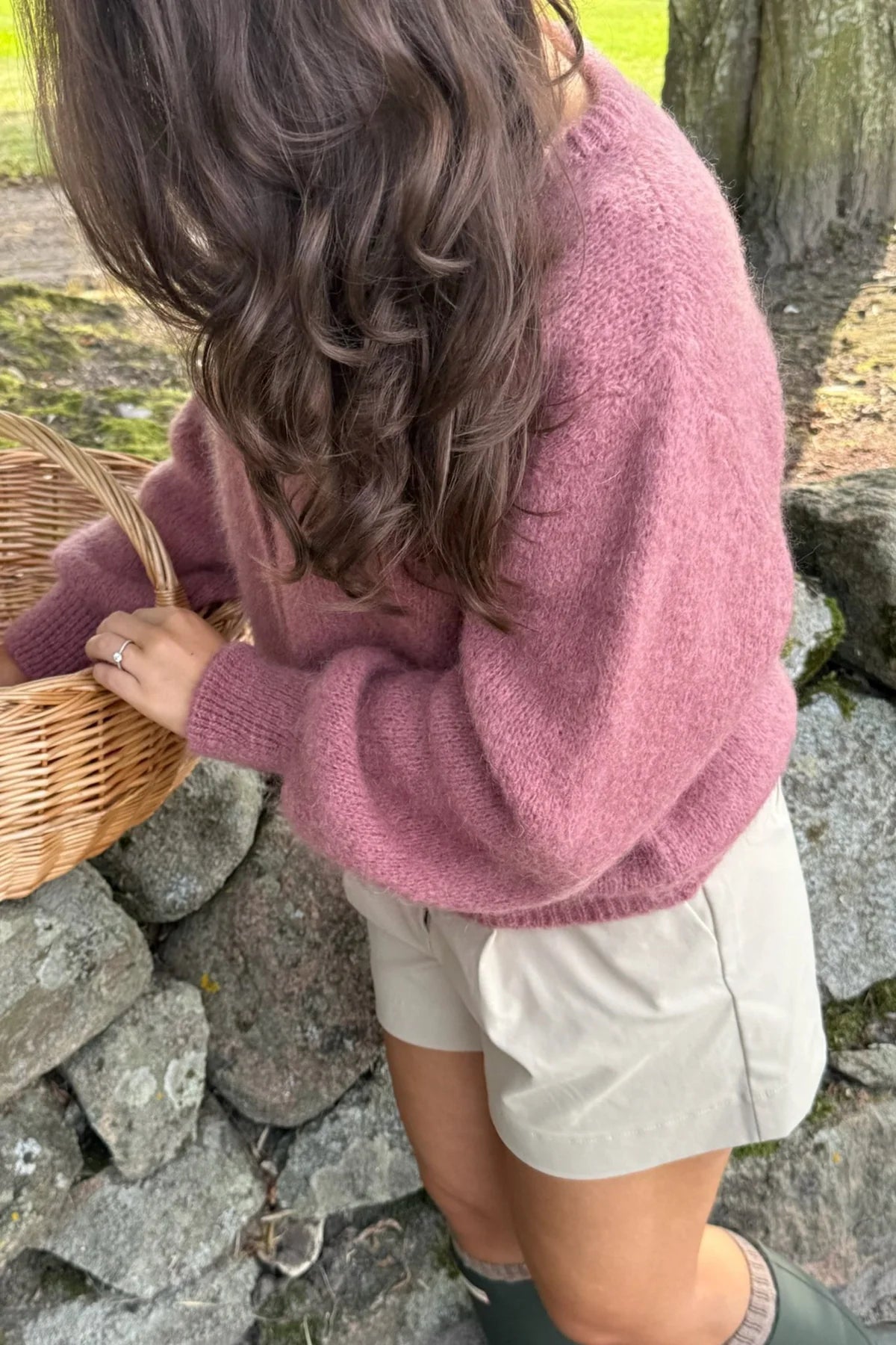 Ida Cardigan - dusty rose - Cardigans - Helt Dilla AS