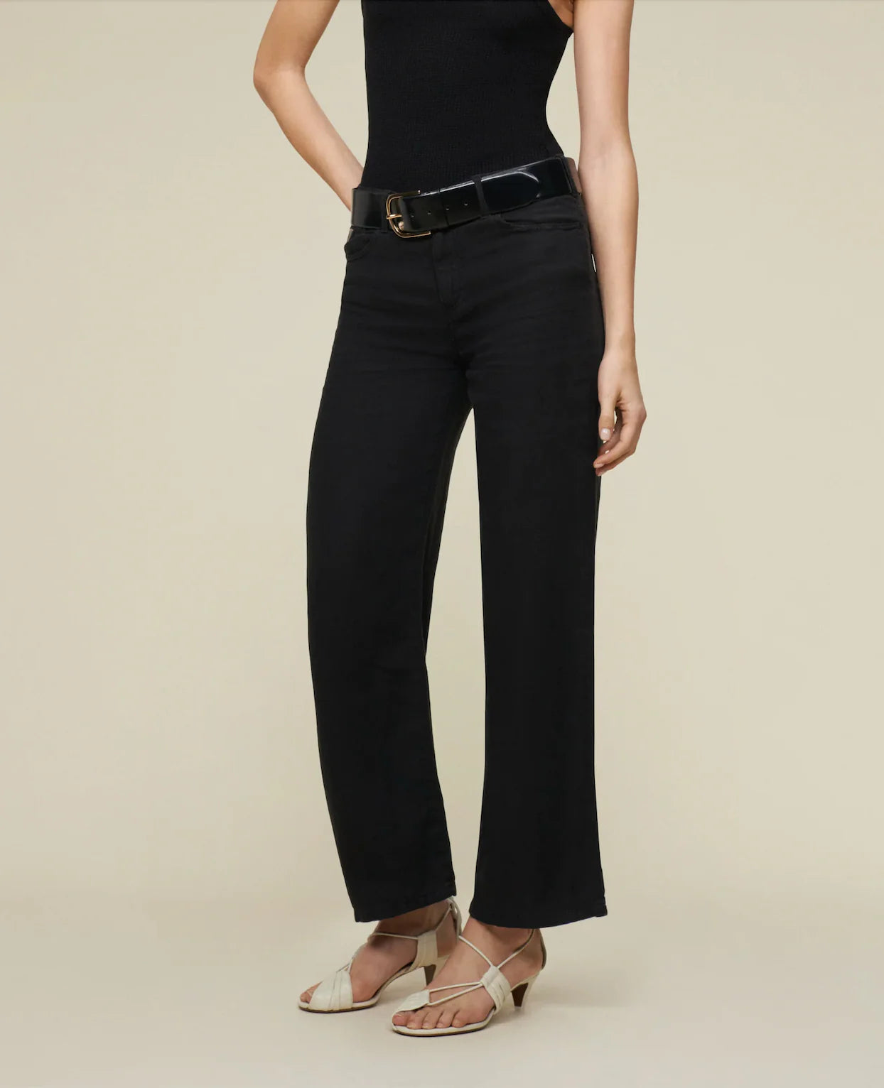 Culotte Linen - Black - Bukser - Helt Dilla AS