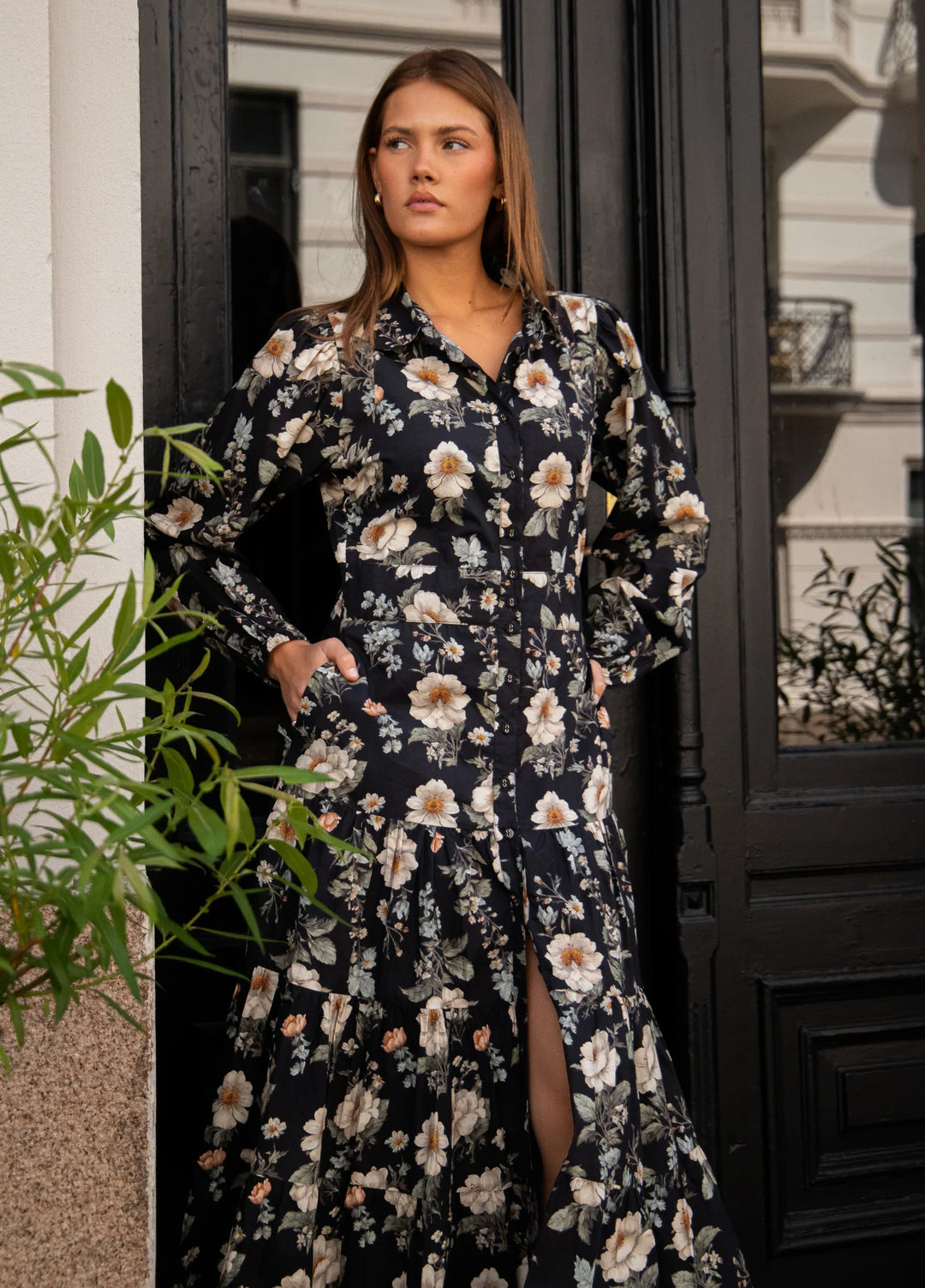Vicky midi dress - Antique Black - Kjoler - Helt Dilla AS