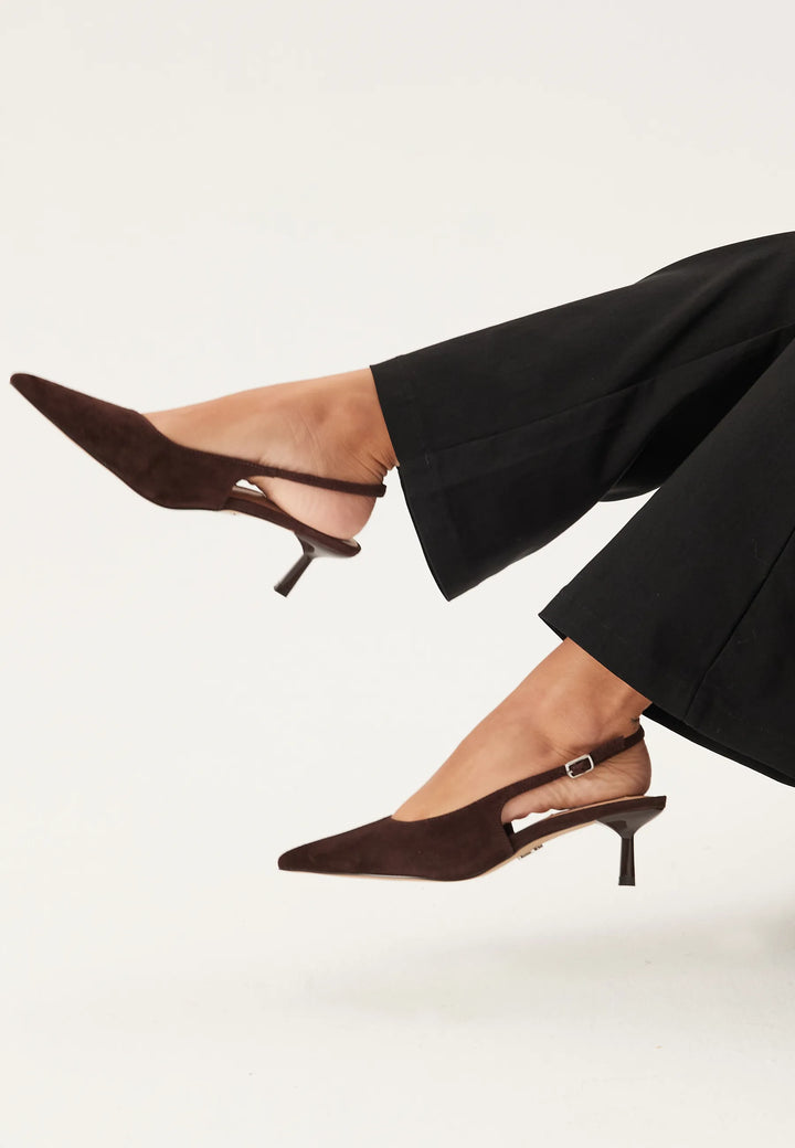 Korra Klassiske Pumps - Ground Coffee