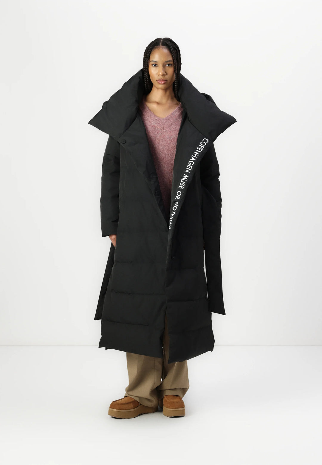Micco Hat Coat - Black