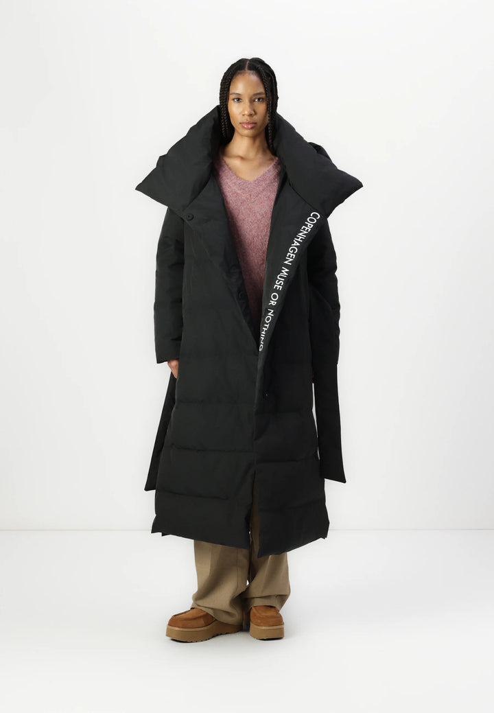 Micco Hat Coat - Black