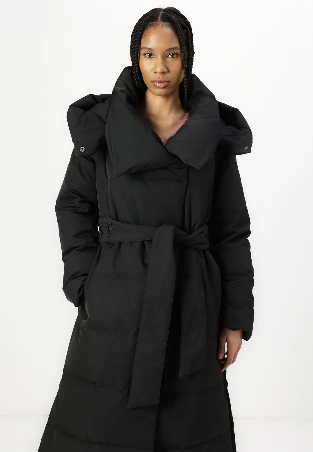 Micco Hat Coat - Black