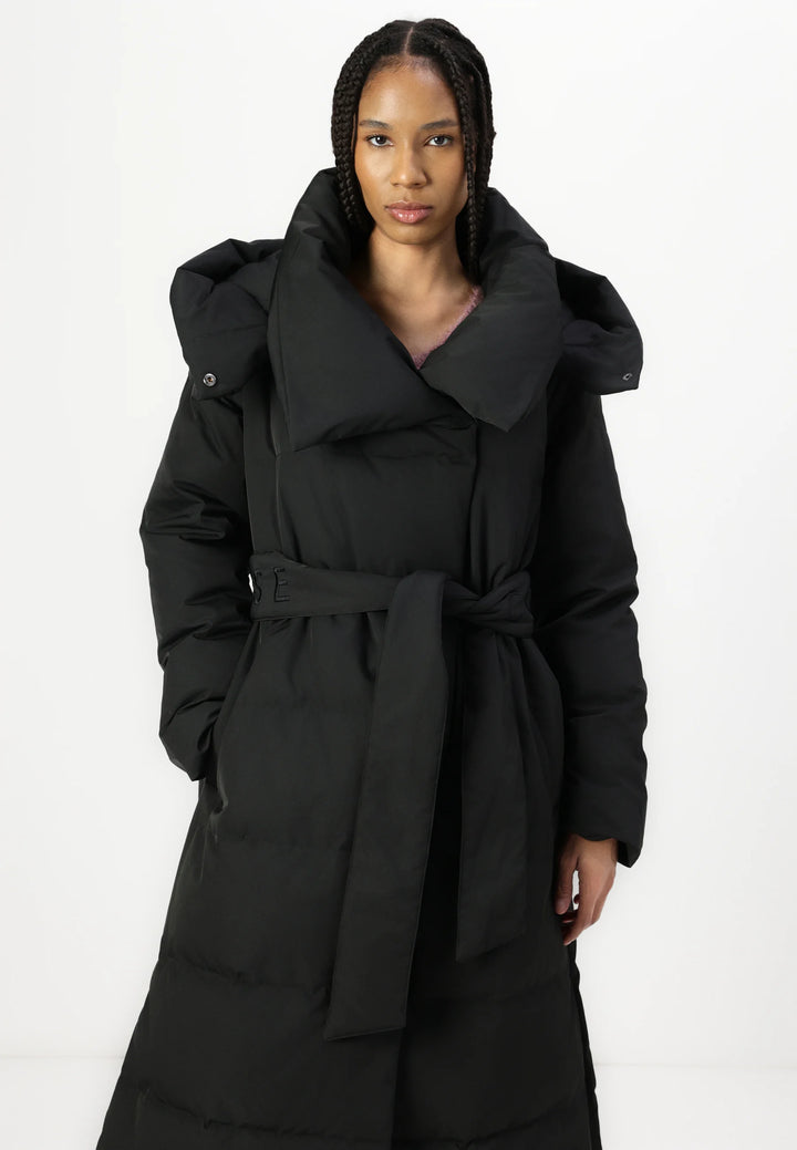 Micco Hat Coat - Black