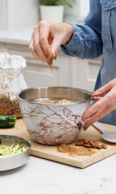 Salad bowl kit - Calacatta gold - 1900 ml - Tilbehør - Helt Dilla AS