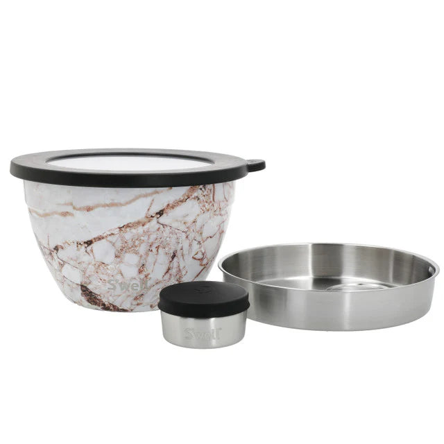 Salad bowl kit - Calacatta gold - 1900 ml - Tilbehør - Helt Dilla AS