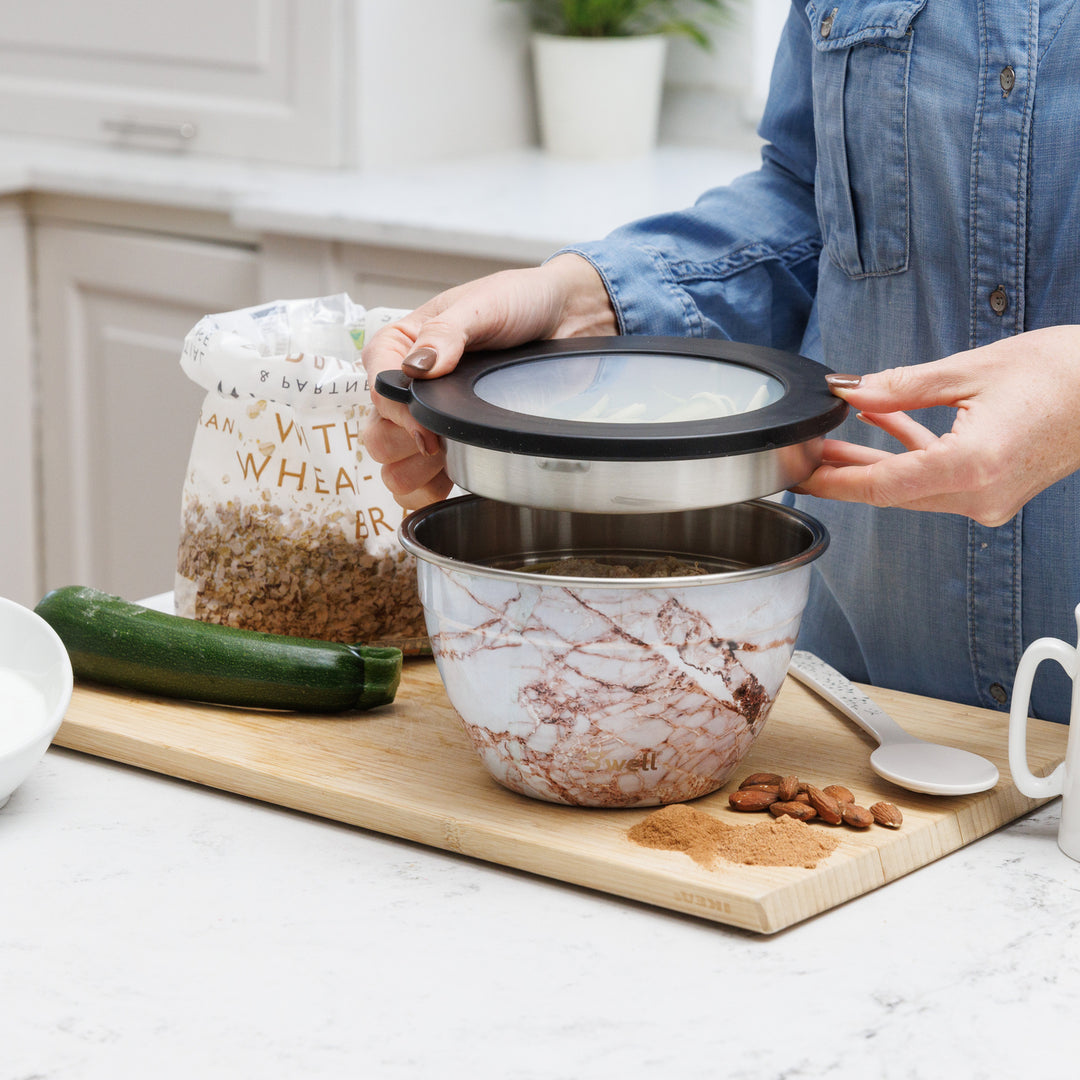 Salad bowl kit - Calacatta gold - 1900 ml - Tilbehør - Helt Dilla AS