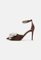 Lumma Pump - Brown Satin - Sko - Helt Dilla AS