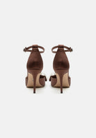 Lumma Pump - Brown Satin - Sko - Helt Dilla AS