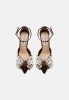 Lumma Pump - Brown Satin - Sko - Helt Dilla AS