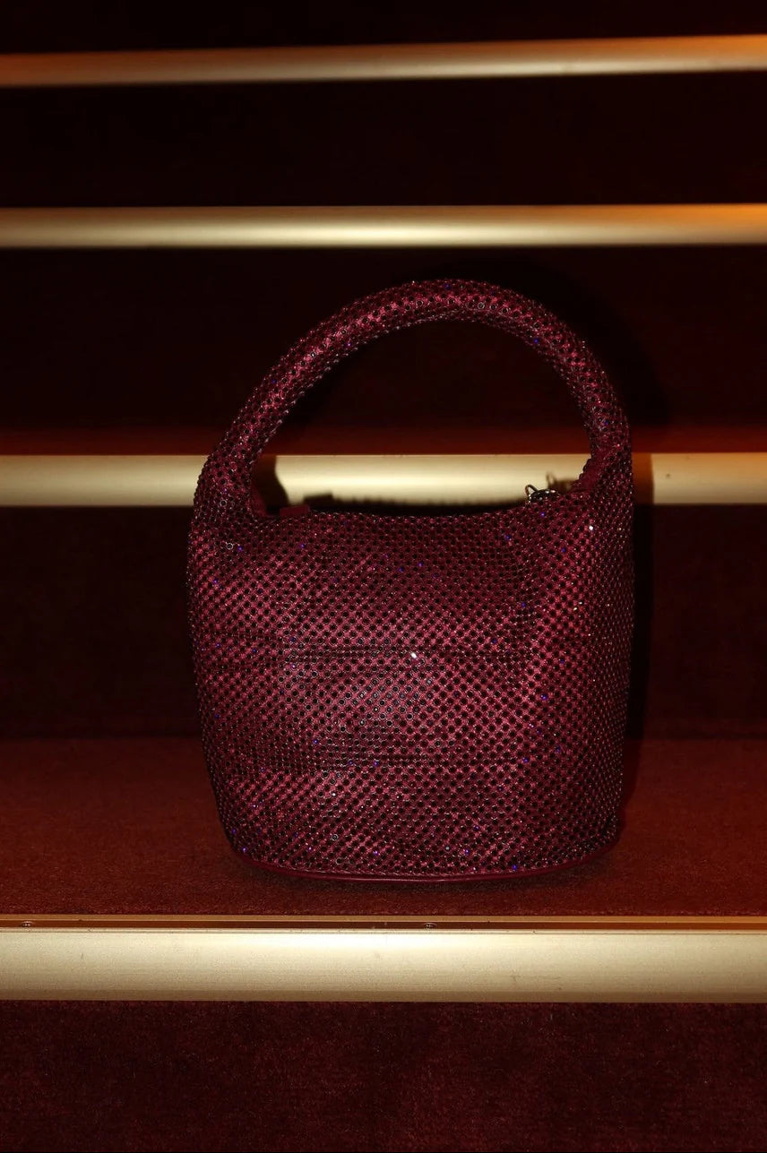 Midnight Cherry Bag - Burgundy - Tilbehør - Helt Dilla AS