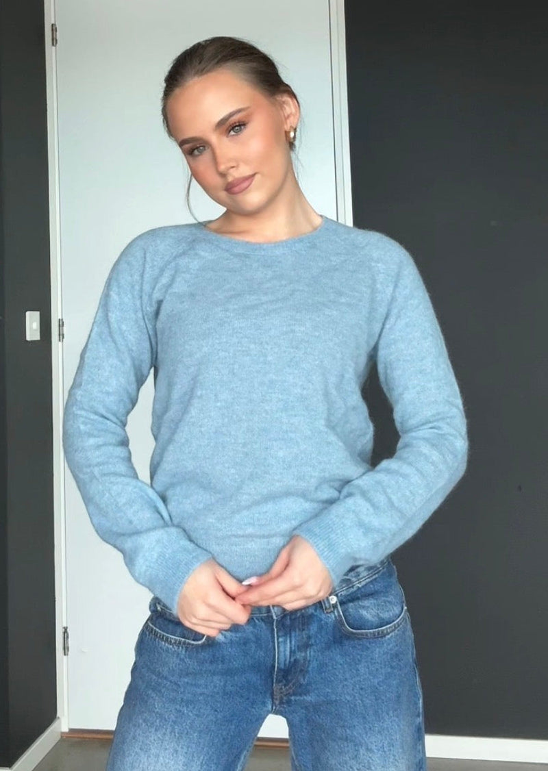 Fiona Sweater - Vintage Blue - Genser - Helt Dilla AS