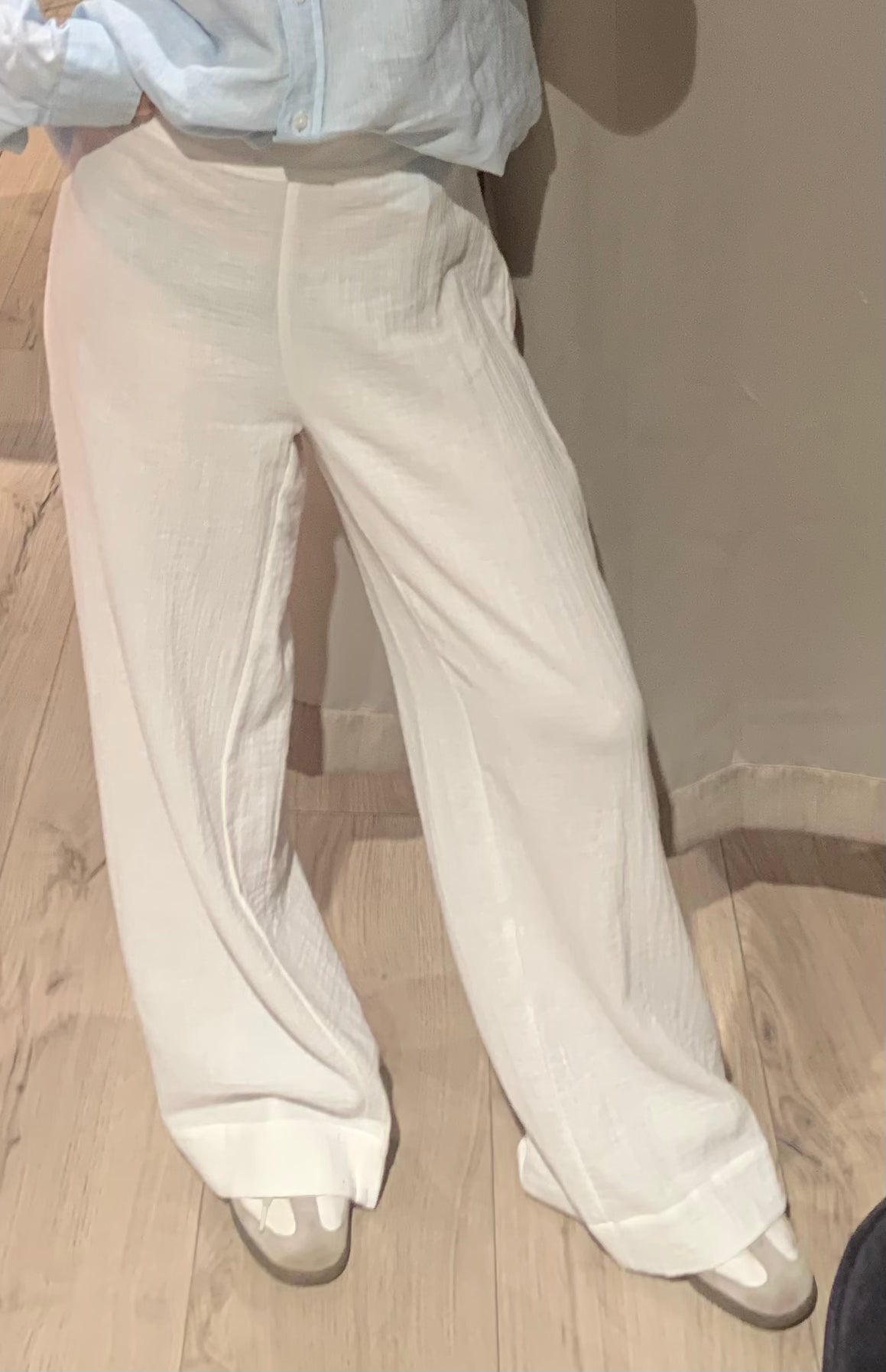 Nera Pants - White - Bukser - Helt Dilla AS