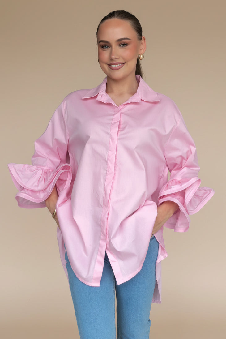 Rose skjorte - Rosa - Skjorter - Helt Dilla AS