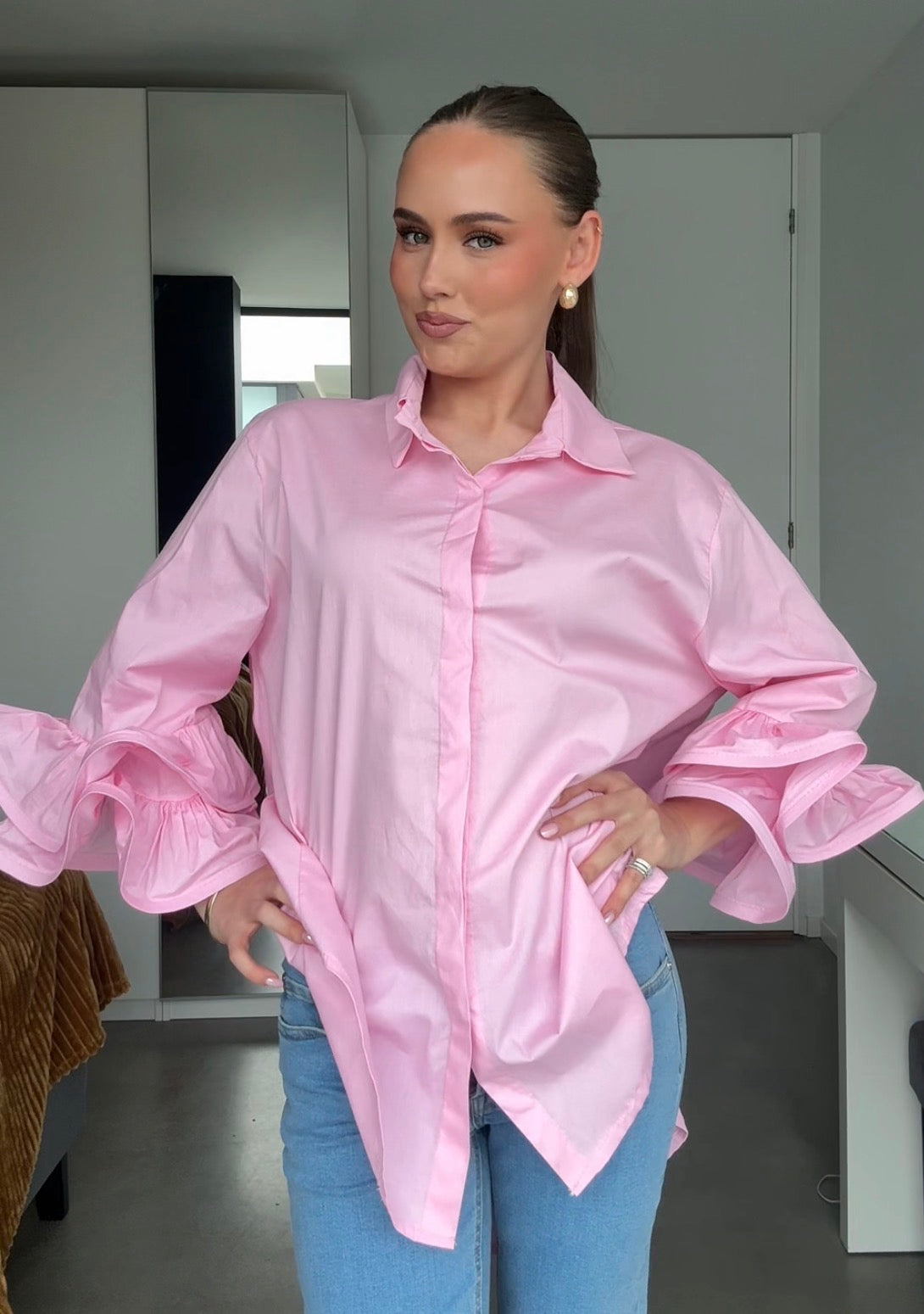 Rose skjorte - Rosa - Skjorter - Helt Dilla AS