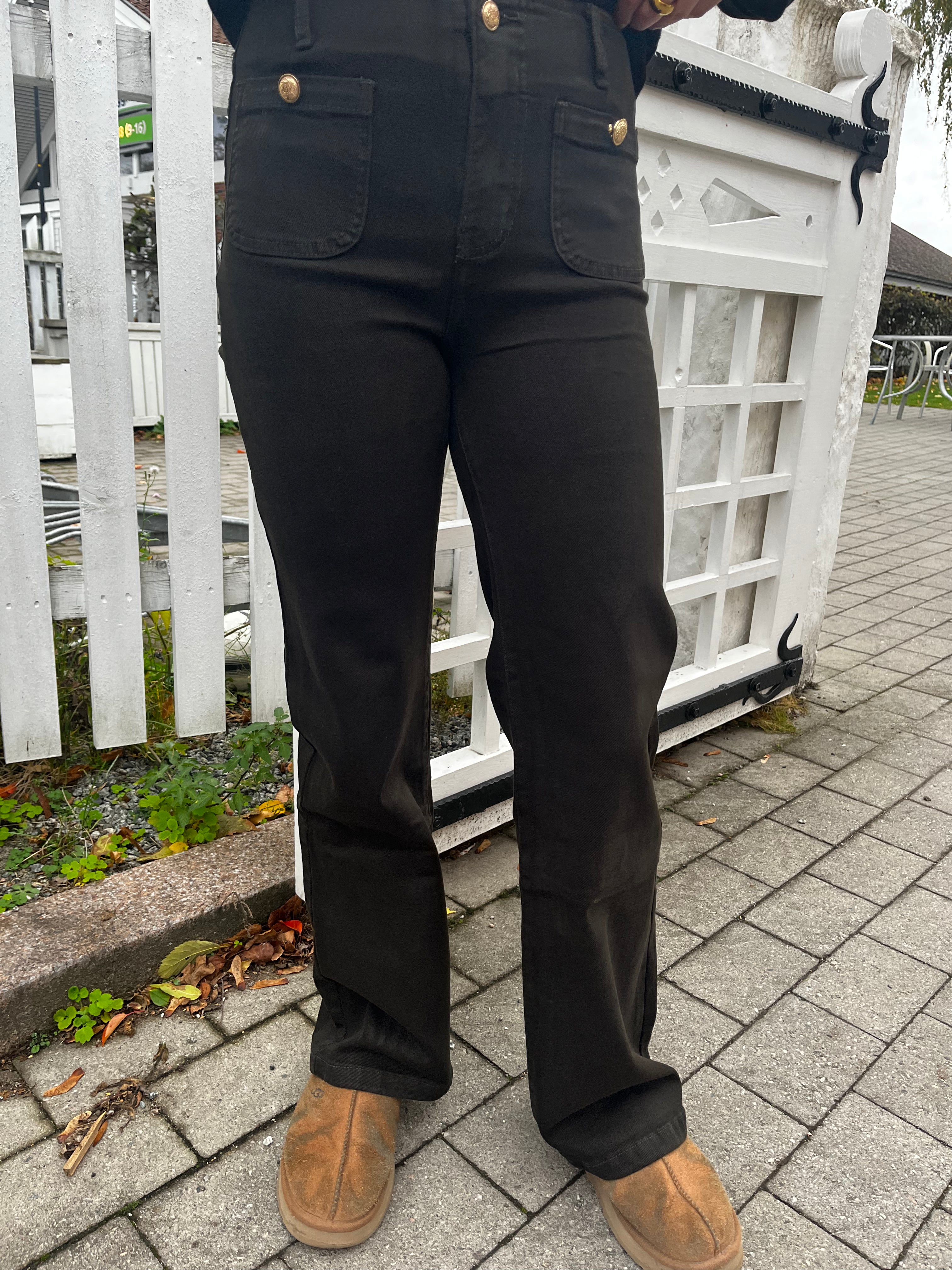 Miss Bon Jeans - Forrest Green - Bukser - Helt Dilla AS