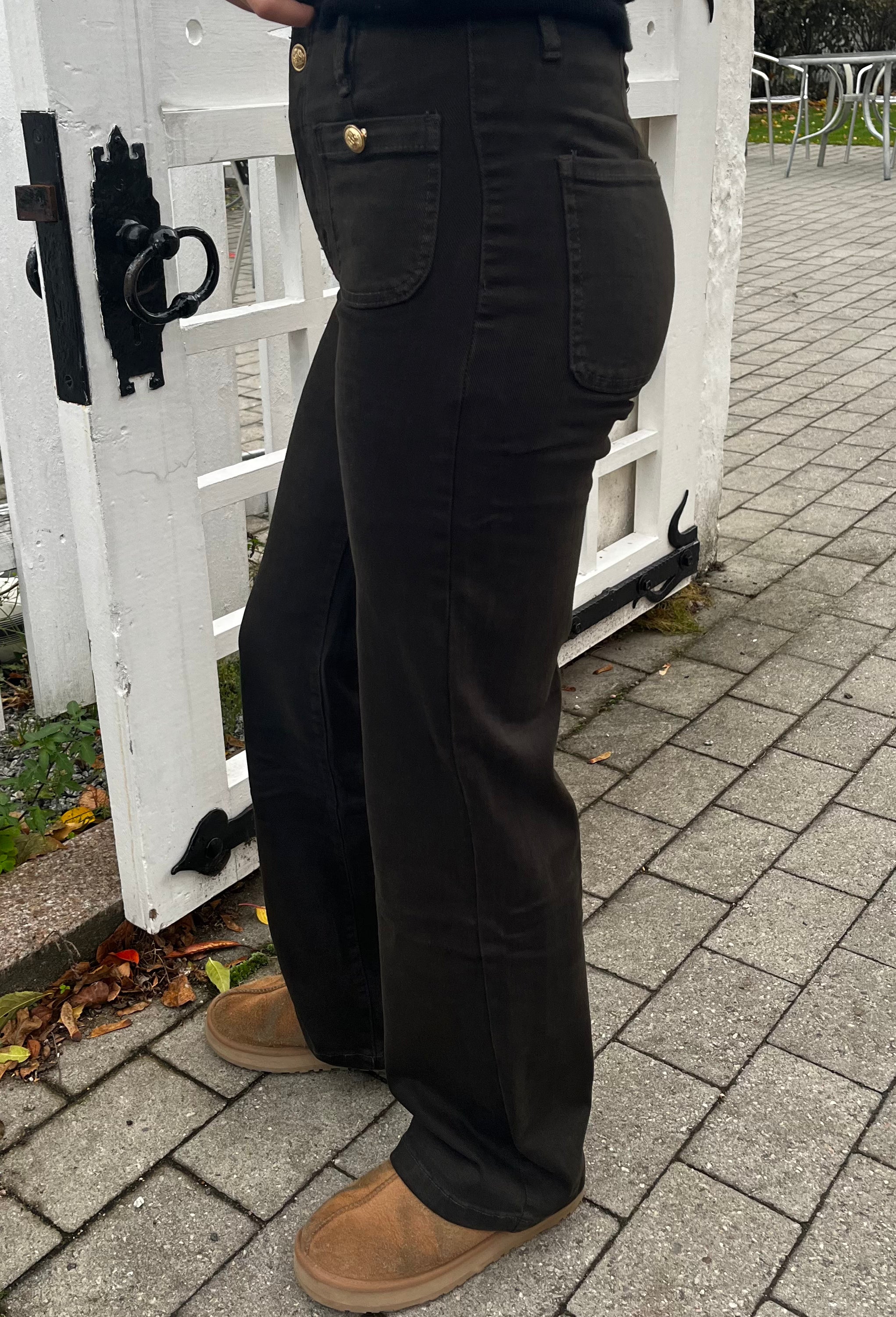 Miss Bon Jeans - Forrest Green - Bukser - Helt Dilla AS