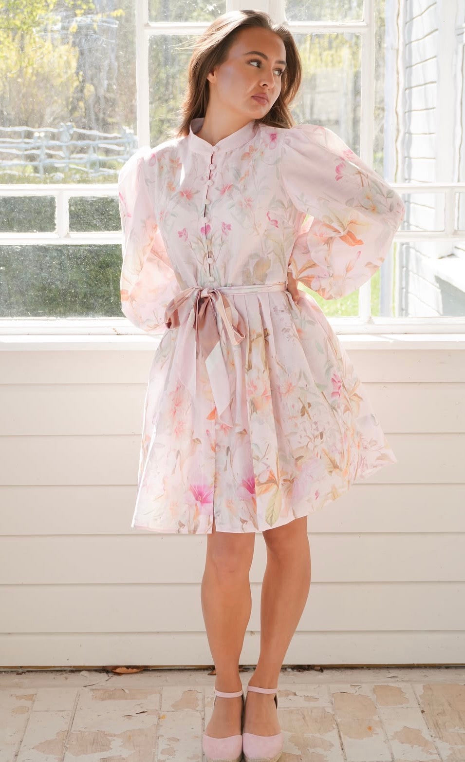 Alva Mini Dress - Rose - Kjoler - Helt Dilla AS