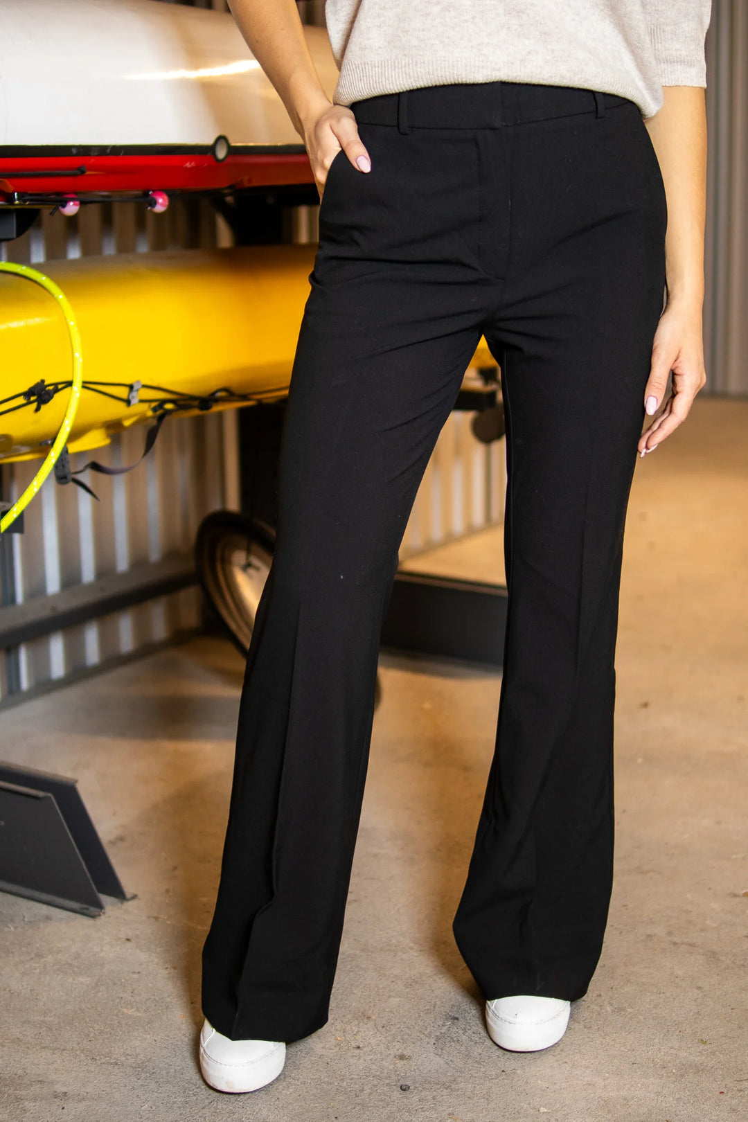 Olivia 285 Regular - Black - Bukser - Helt Dilla AS