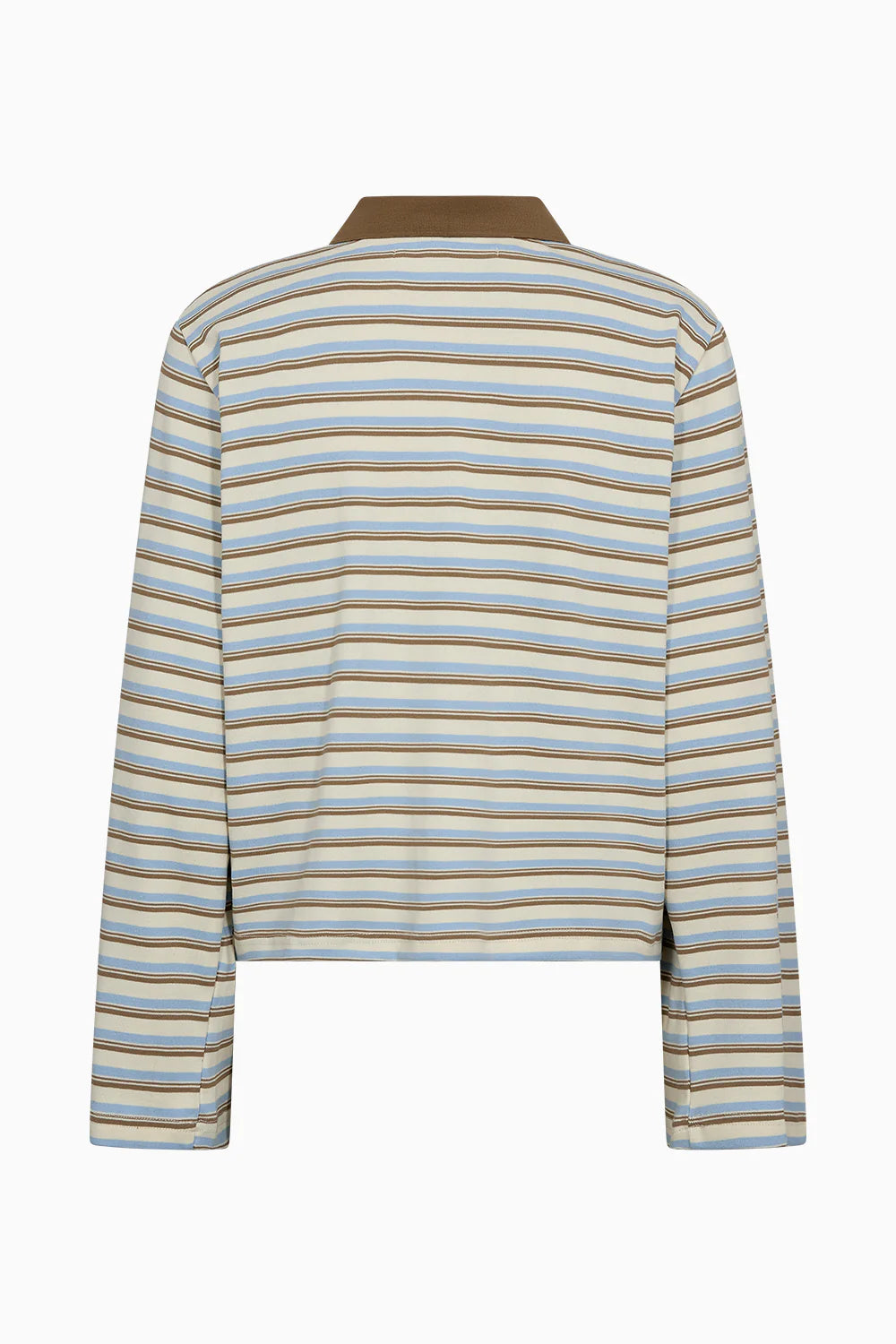 Pologenser Ivy-stix LS Polo - blue stripes - Genser - Helt Dilla AS