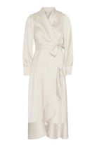 Iza Midi Dress - Champagne - Kjoler - Helt Dilla AS