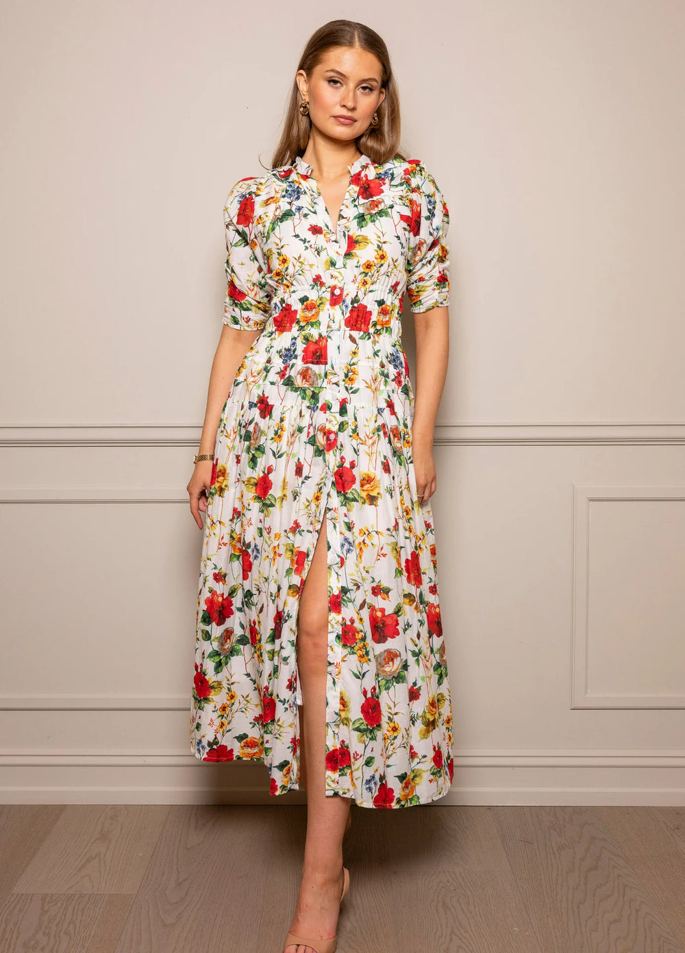 Fabienne dress floral - Kjoler - Helt Dilla AS