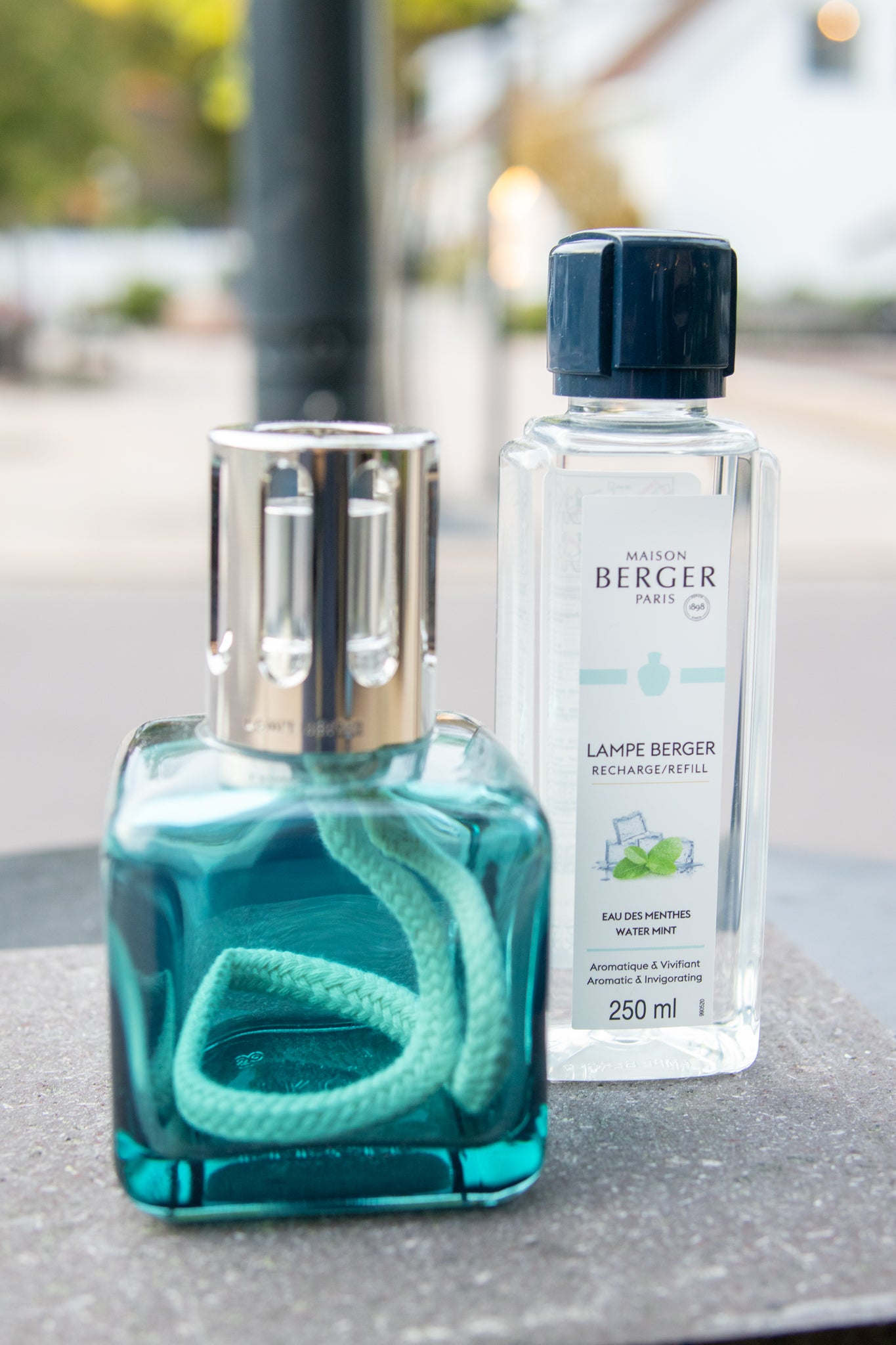 Glacon summer verte + 250ml water mint - Maison Berger Gavesett - Helt Dilla AS