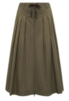 Michela skirt - Khaki Brown - Skjørt - Helt Dilla AS