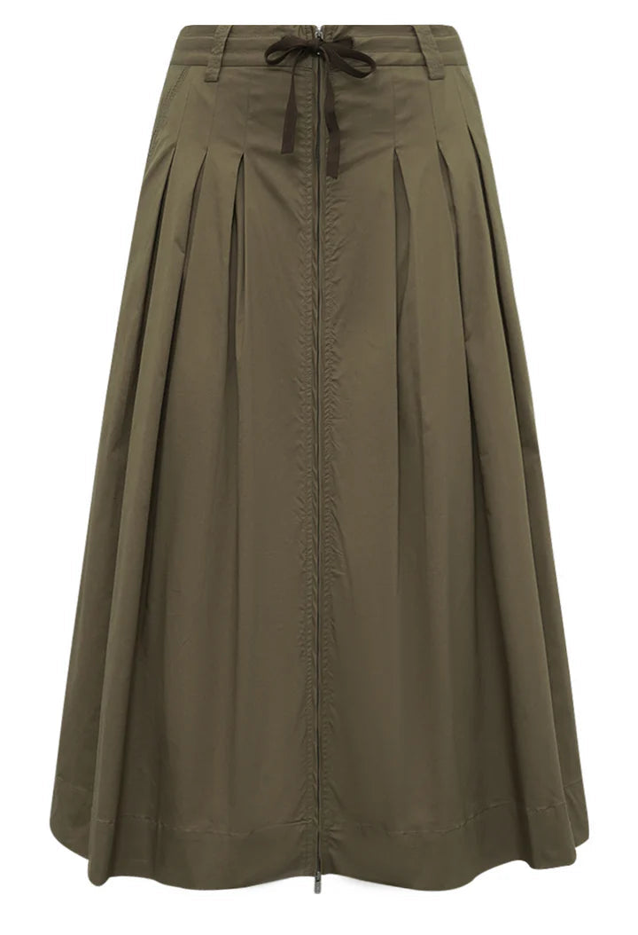 Michela skirt - Khaki Brown - Skjørt - Helt Dilla AS