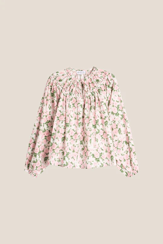 Mother Flower Blouse - Pink - Bluser - Helt Dilla AS