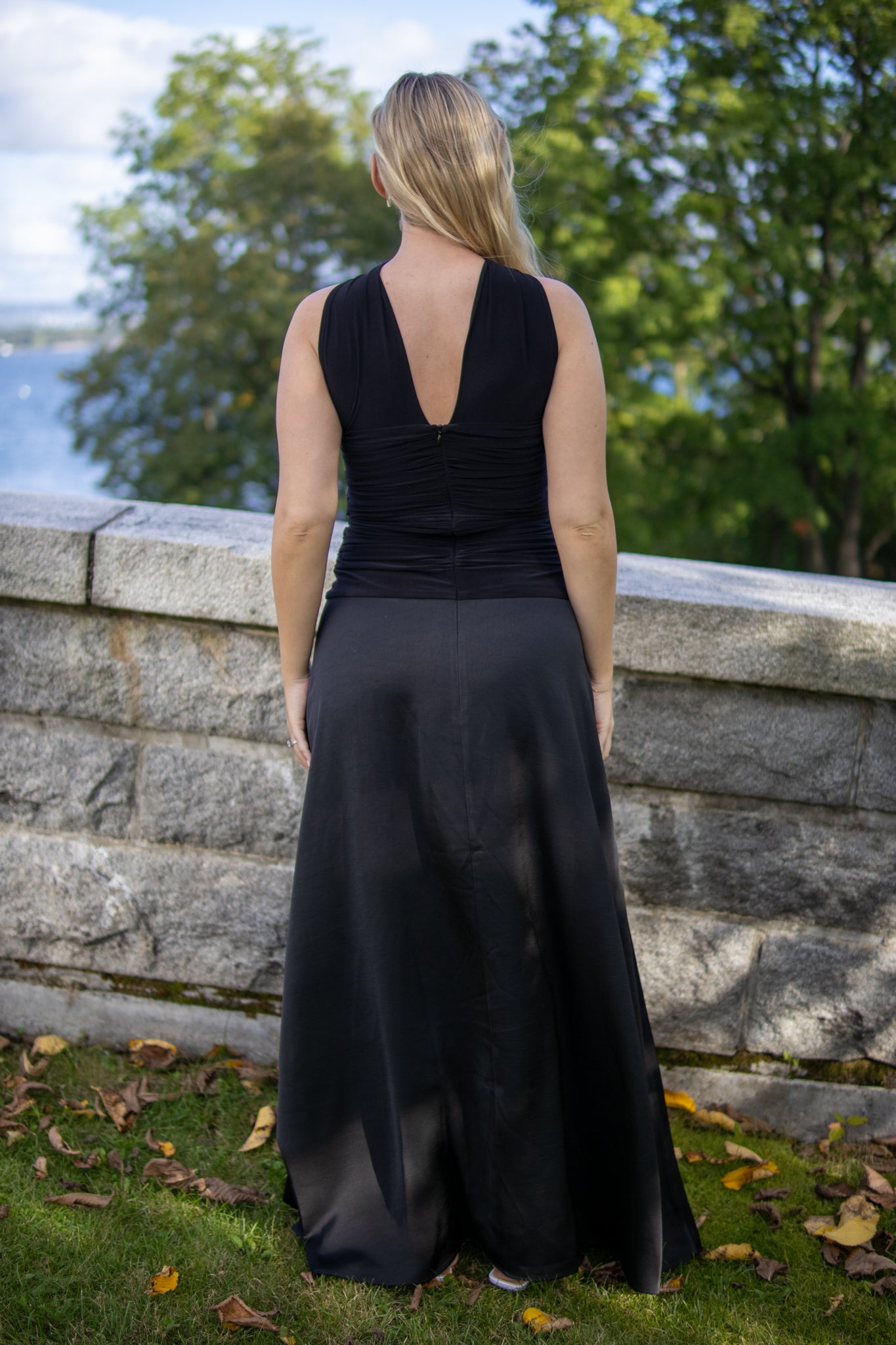 Hamina Long Dress - black - Kjoler - Helt Dilla AS