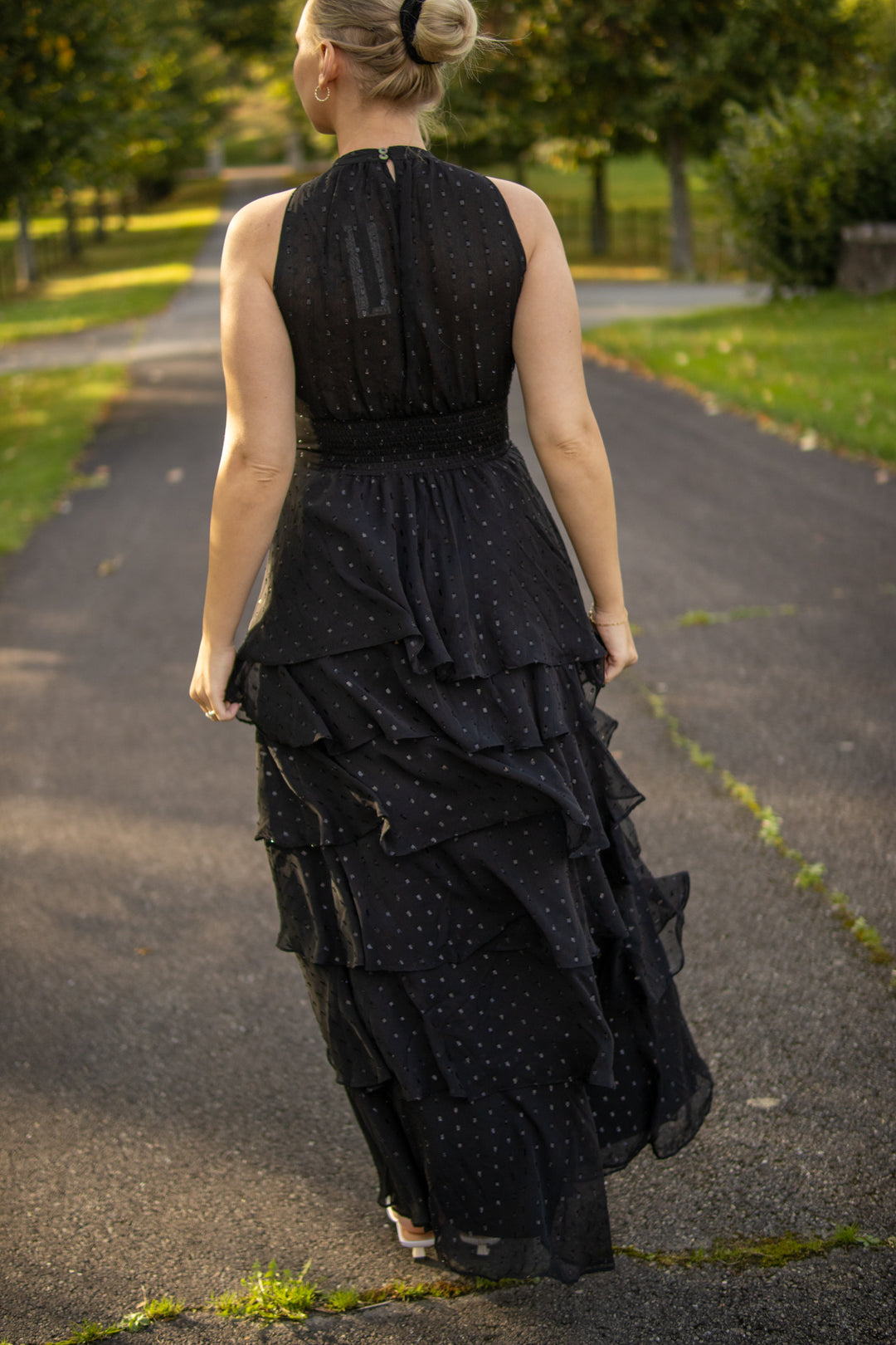 Marli Glitz Dress  - black - Kjoler - Helt Dilla AS