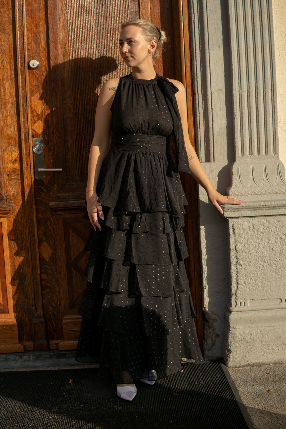 Marli Glitz Dress  - black - Kjoler - Helt Dilla AS