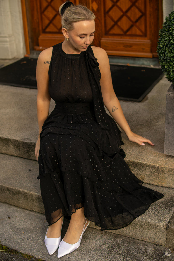 Marli Glitz Dress  - black - Kjoler - Helt Dilla AS